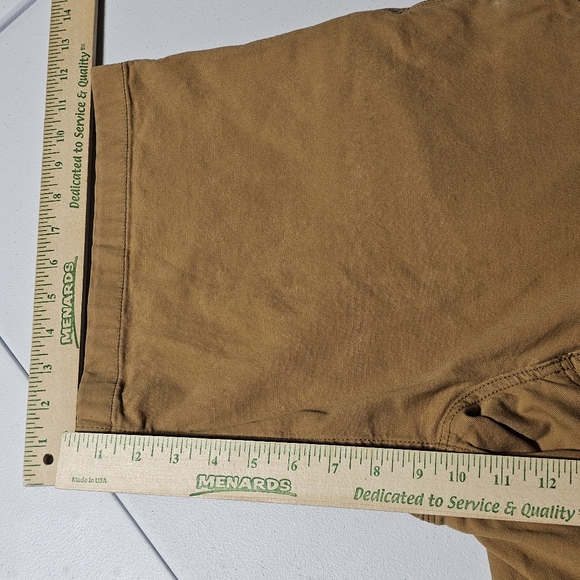 Carhartt Mens Shorts Rugged Flex Relaxed Fit Size 38 Khaki Canvas 9.5" Inseam - Picture 12 of 12